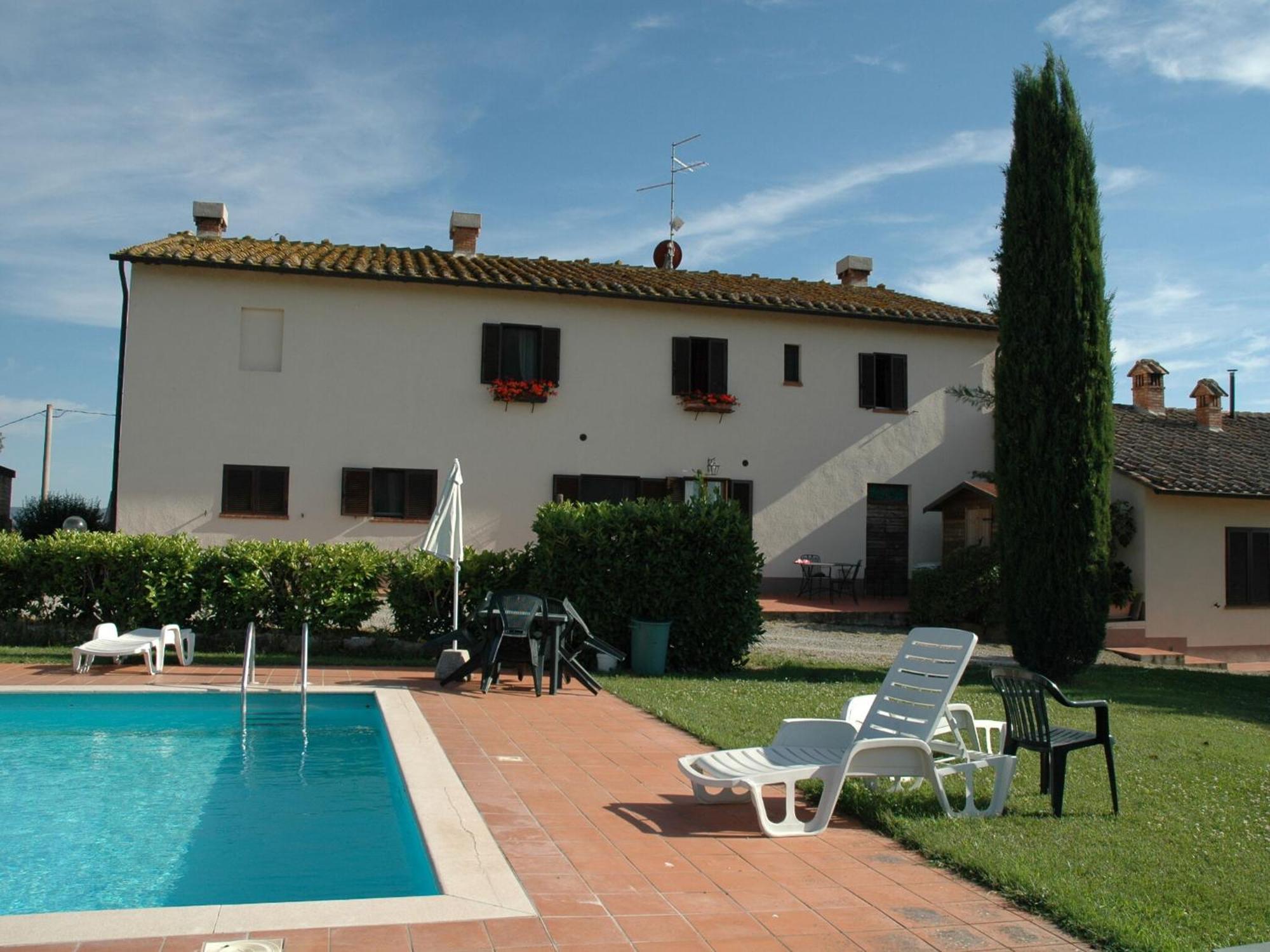 Modern Farmhouse In Pienza With Pool Eksteriør bilde