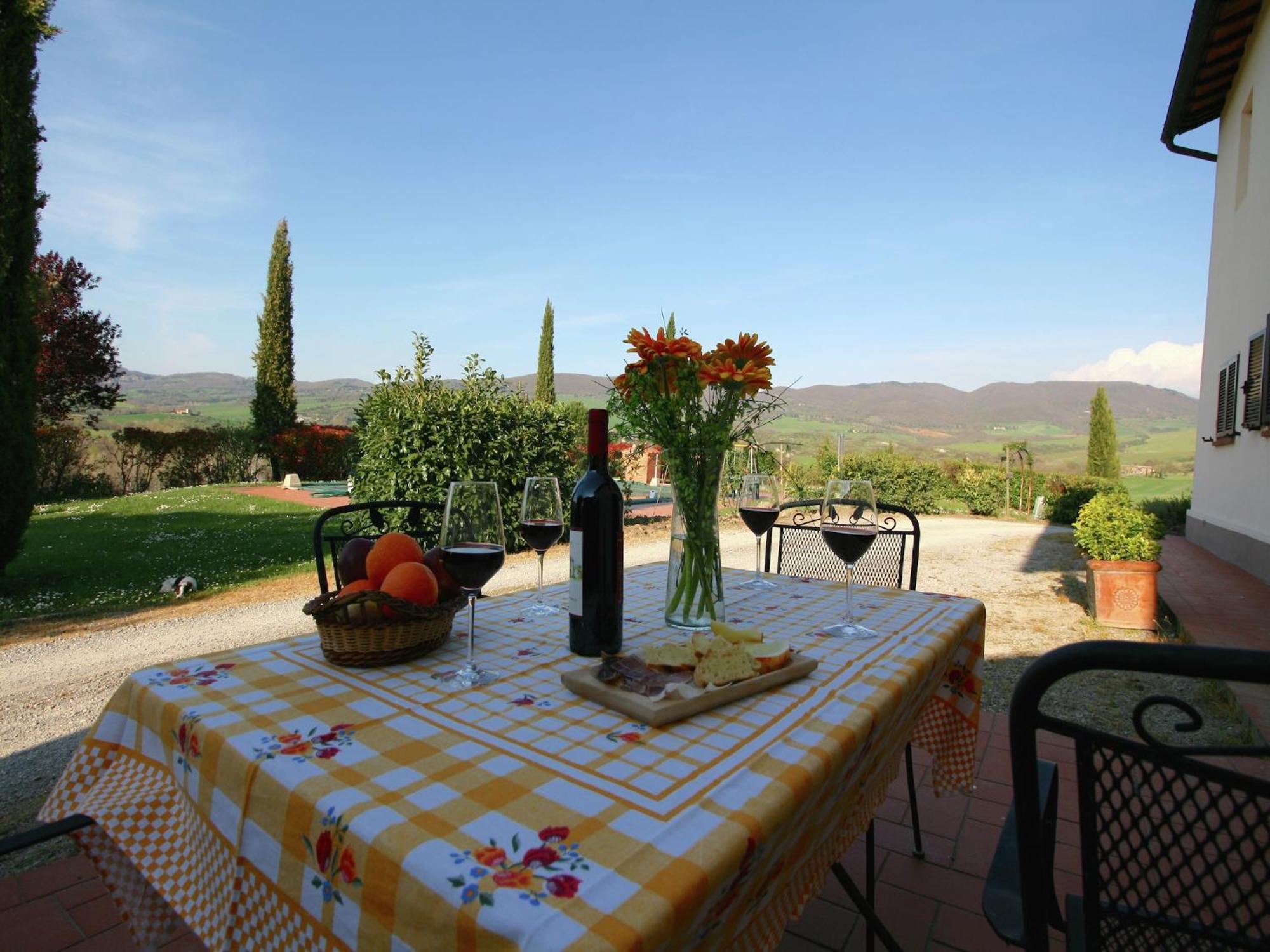 Modern Farmhouse In Pienza With Pool Eksteriør bilde