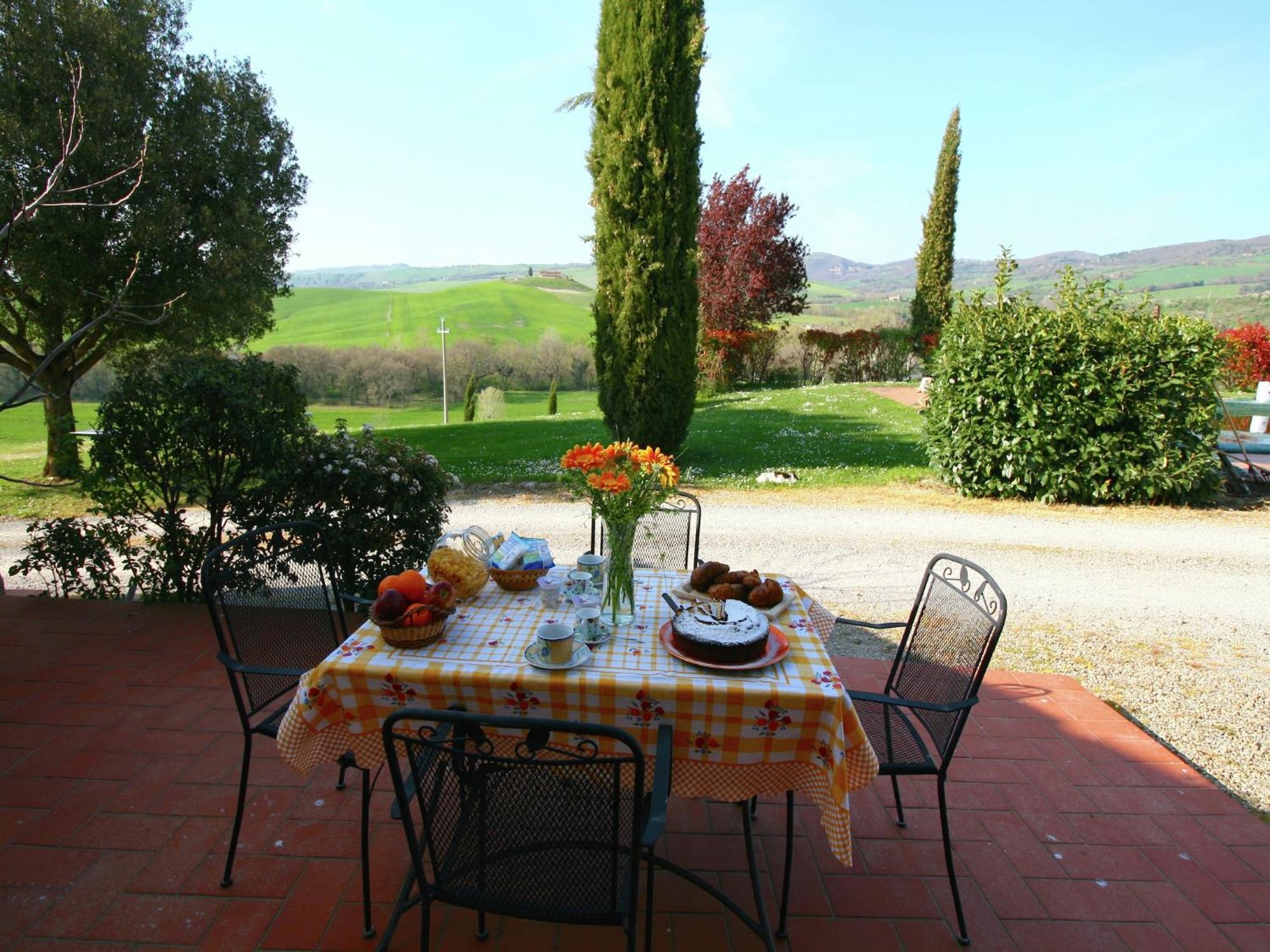 Modern Farmhouse In Pienza With Pool Eksteriør bilde