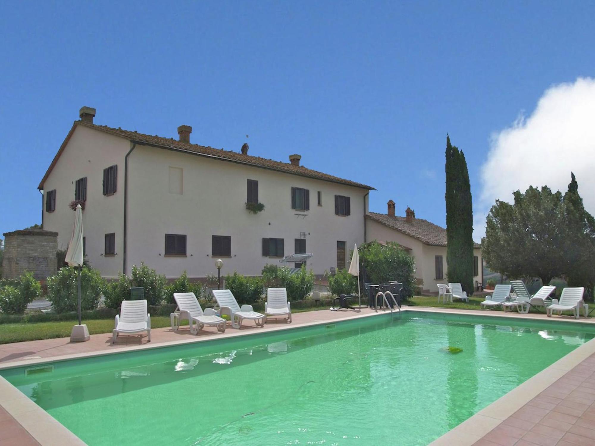 Modern Farmhouse In Pienza With Pool Eksteriør bilde