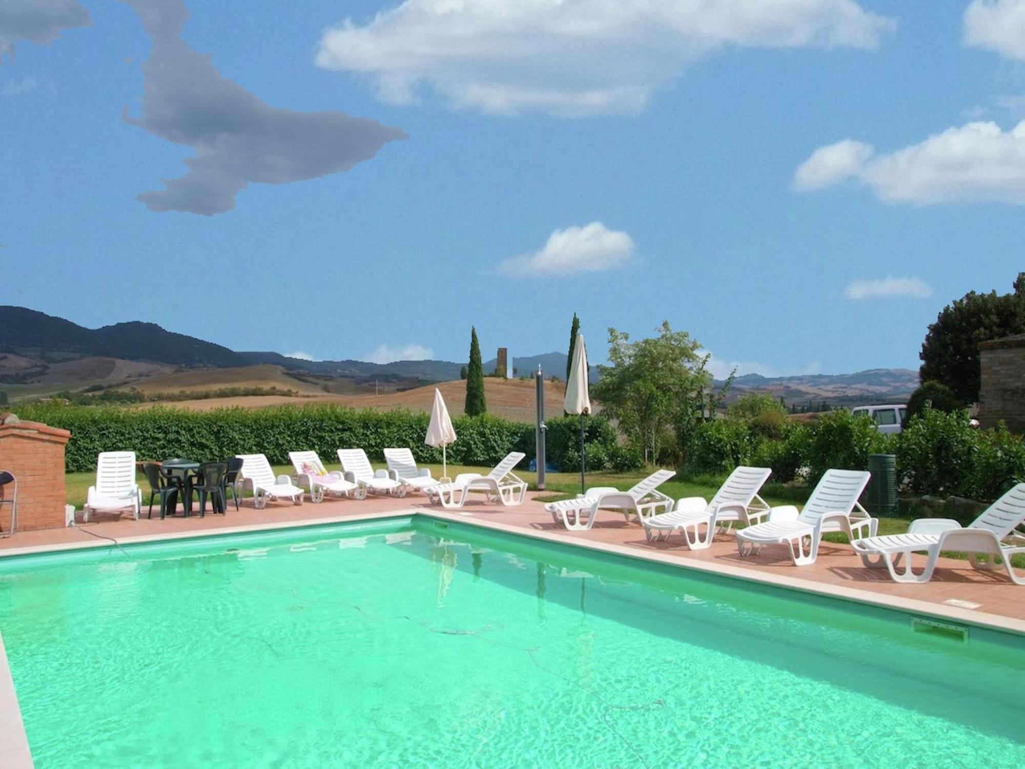 Modern Farmhouse In Pienza With Pool Eksteriør bilde