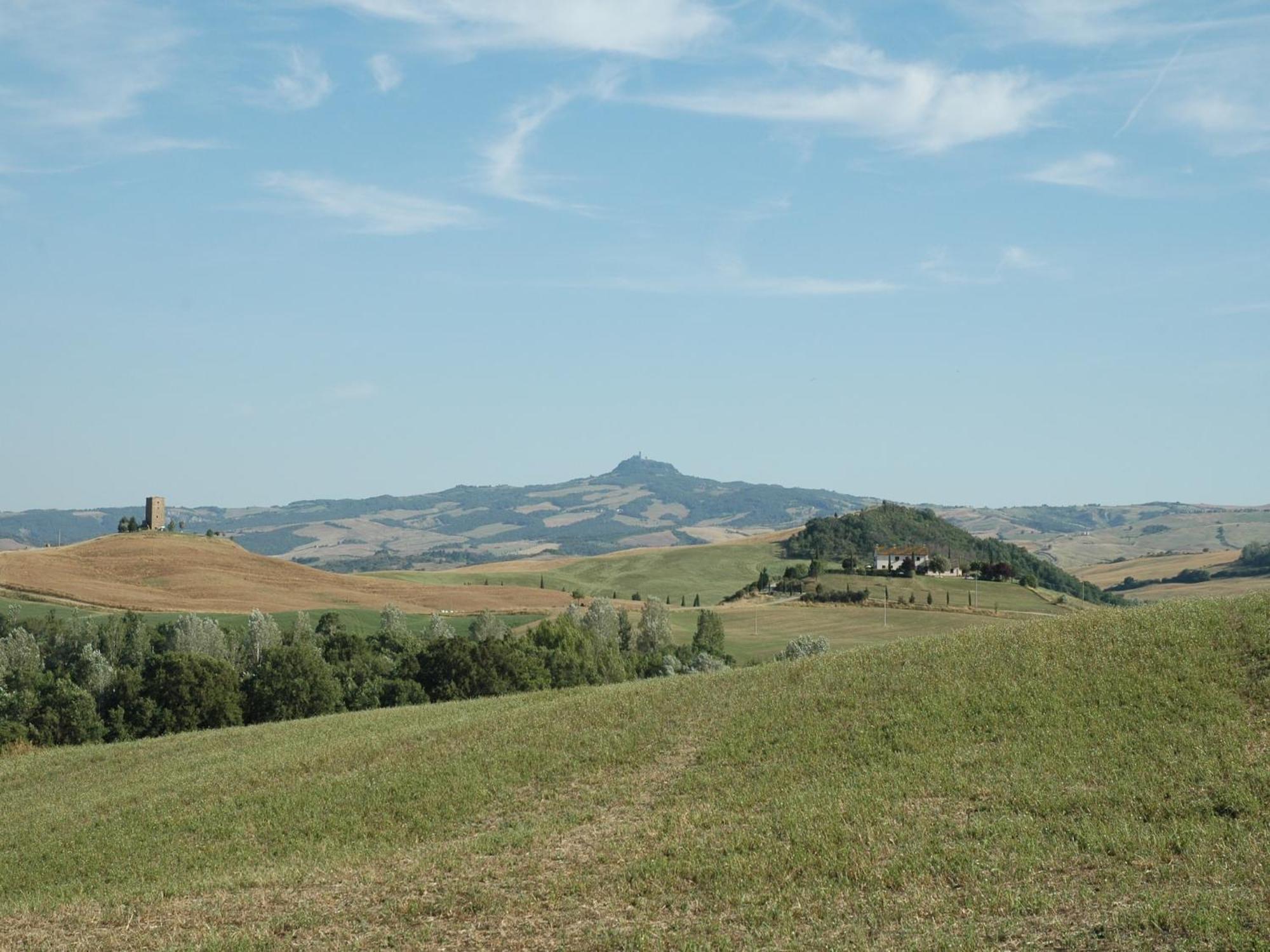 Modern Farmhouse In Pienza With Pool Eksteriør bilde